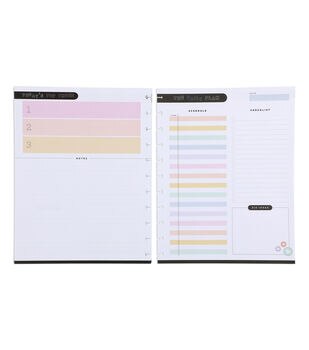 Clear - Happy Planner Snap-In Classic Page Protectors - Me & My Big Ideas