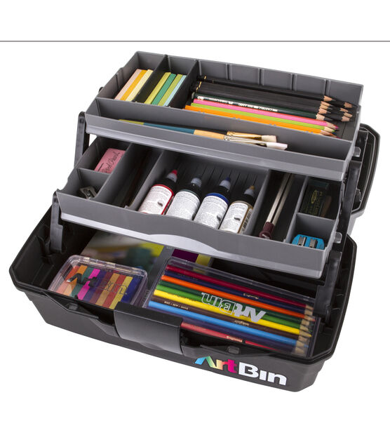 Artsmith Black Roll Up 24 Pencil Storage Case - Storage & Organization - Art Supplies & Painting