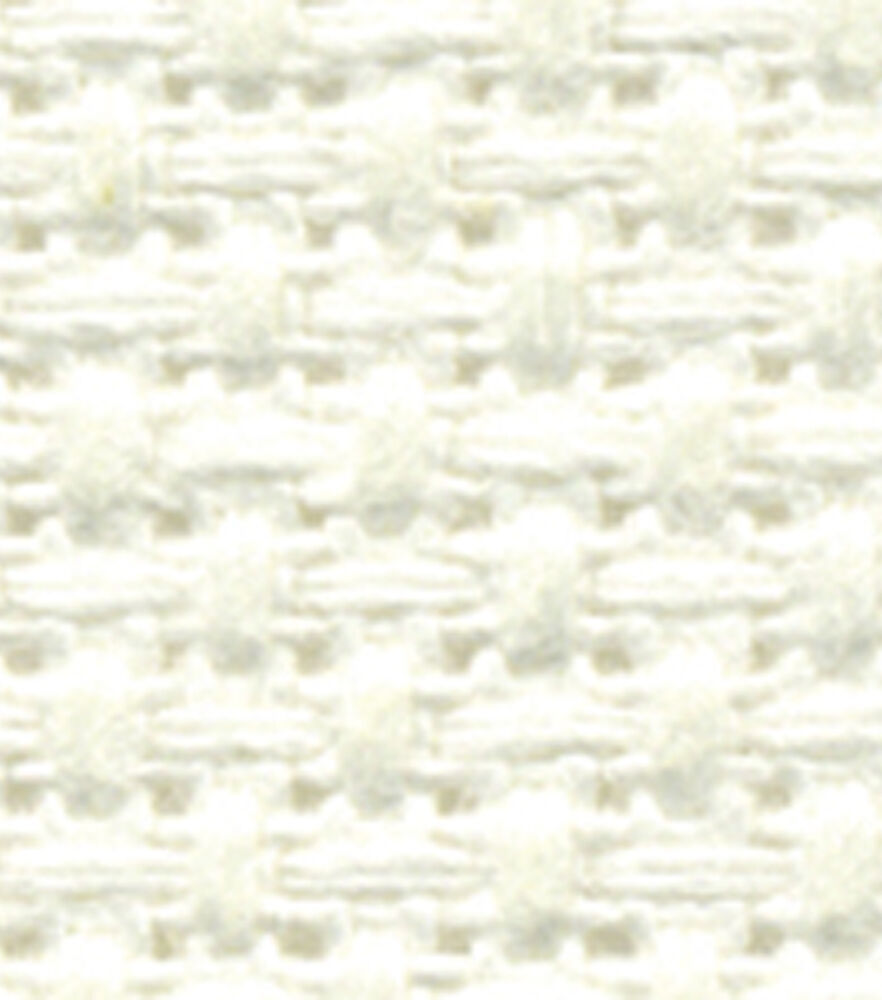 Regency Cross Stitch Fabric 14 Count Aida 12 X 18 Ivory 100