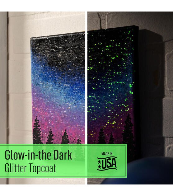 Art 'N Glow 1 Ounce Glow In The Dark Acrylic Paint - Variety of Color  Options Available 