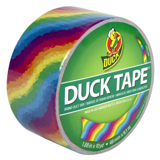 Duck Brand Duck Color Duct Tape, 6-Roll, Brown