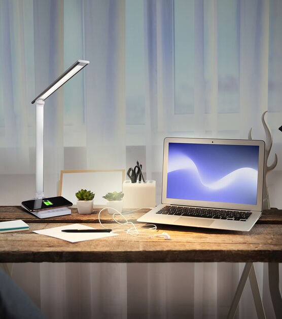 OttLite - Recharge LED Desk Lamp - Black