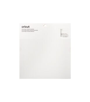 Cricut Waterproof Sticker Set 6ct ,White