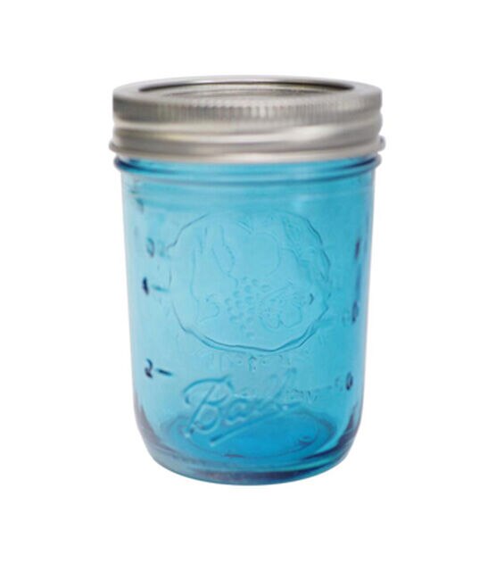 Ball Mason Jars, Wide Mouth, Pint - 12 jars