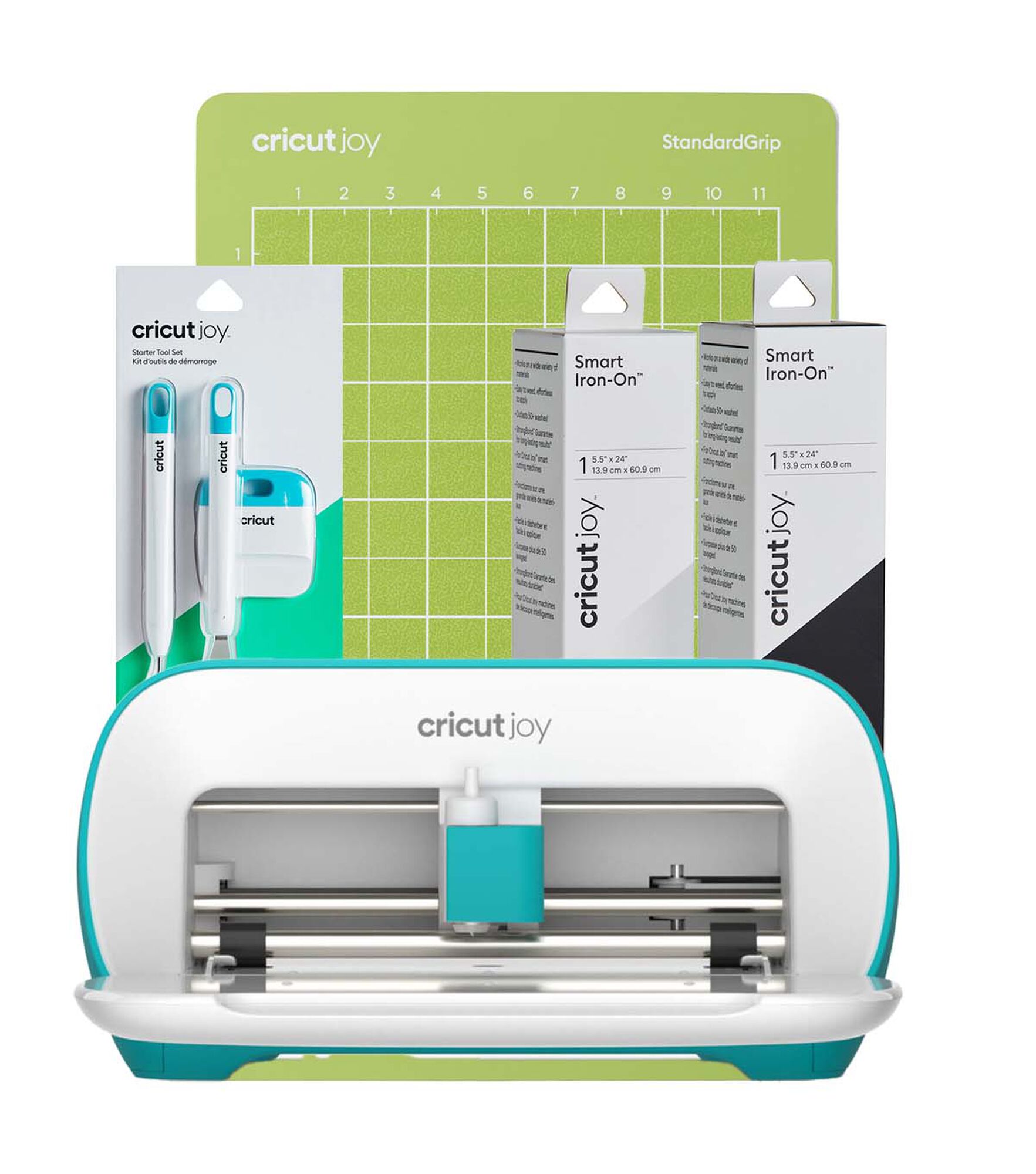  Cricut Smart Permanent Vinyl (5.5in x 24in, Black) for Joy  machine - matless cutting for shapes up to 4ft, & repeated cuts up to 20ft  : Arts, Crafts & Sewing