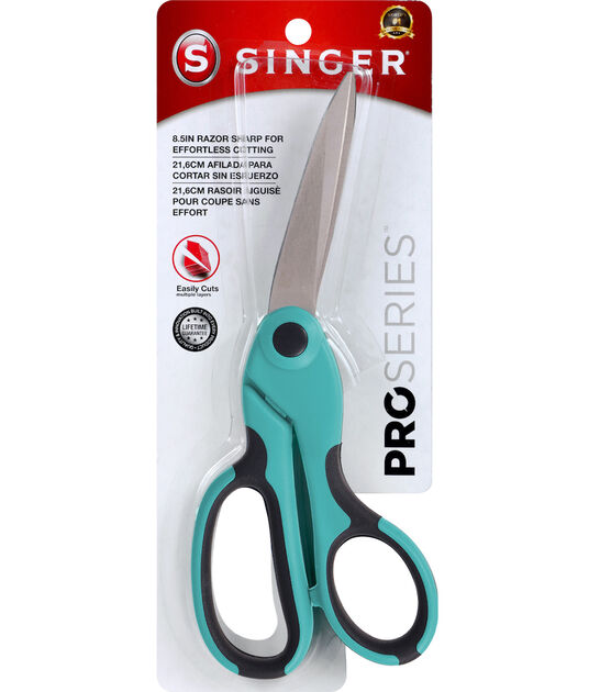 SINGER ProSeries Heavy-Duty Bent Sewing Scissors 8-1/2