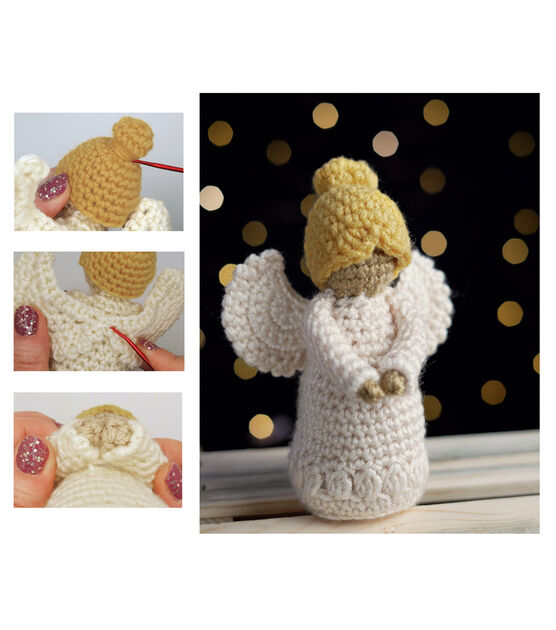 Leisure Arts Christmas Crochet Nativity Kit, , hi-res, image 13