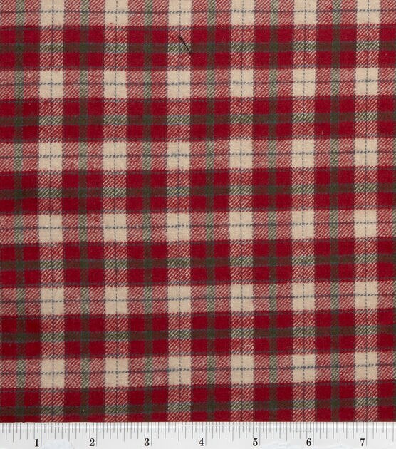 Cotton Flannel by the Yard - In Favorite Winter Plaids
