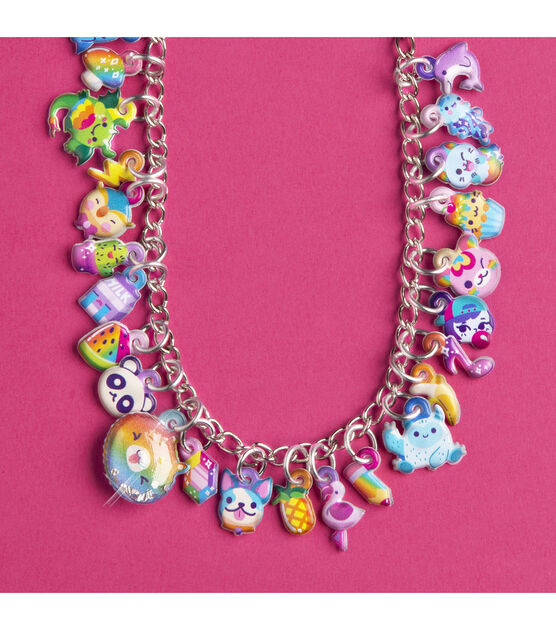 Playmonster Craft-tastic DIY Puffy Charm Bracelet - Food Fun