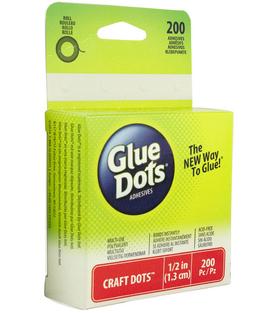 Oriental Trading : Customer Reviews : 1/2 GlueDots® Clear Adhesive  Dots - 600 Pc.