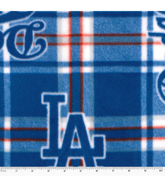 Dog Hoodie - LA Dodgers Sports Fleece Fabric