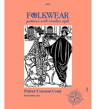Folkwear 201 Size XS to 3XL Misses Prairie Dress Sewing Pattern