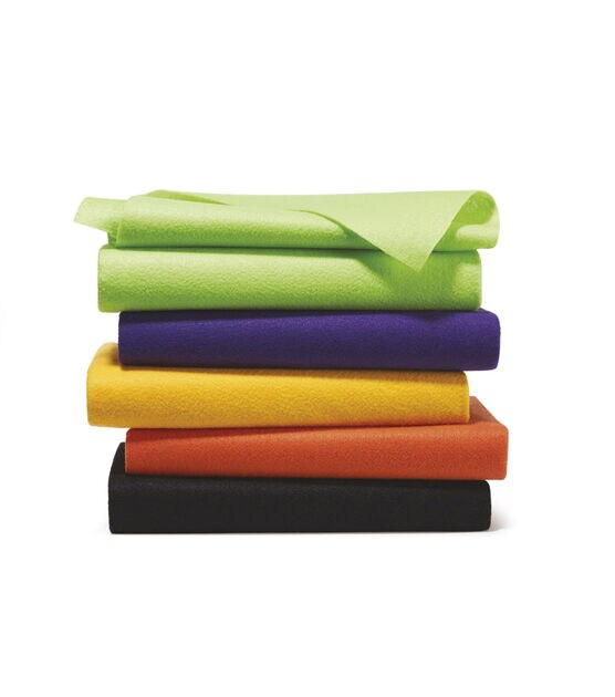 Orange Acrylic Felt Fabric_ 72 Wide _ Thick Quality Felt Fabric by the Yard  _ Felt by the BOLT _ Wholesale Price 