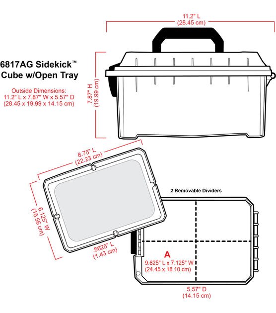 Artbin Sidekick Storage Box