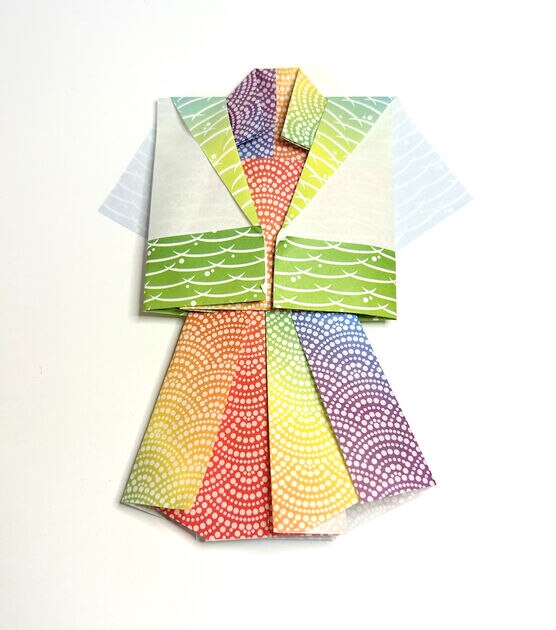 Aitoh Origami, 5 7/8" x 5 7/8", 24 sht, 4 patterns Chiyogami, , hi-res, image 5