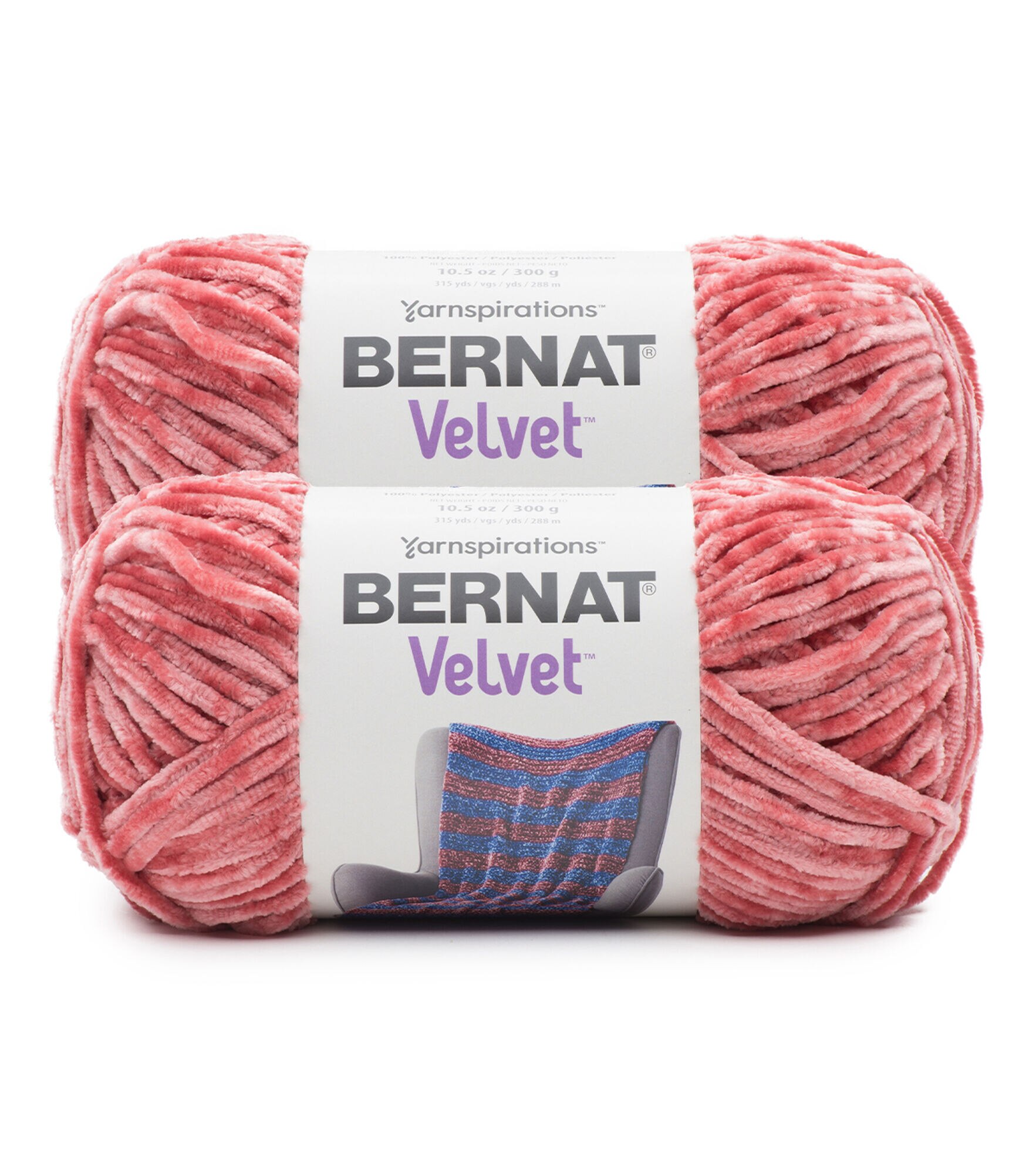 Bernat Velvet Yarn - White