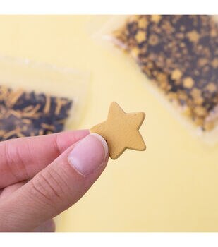 Sweet Shop Icing Decoration Star Gold