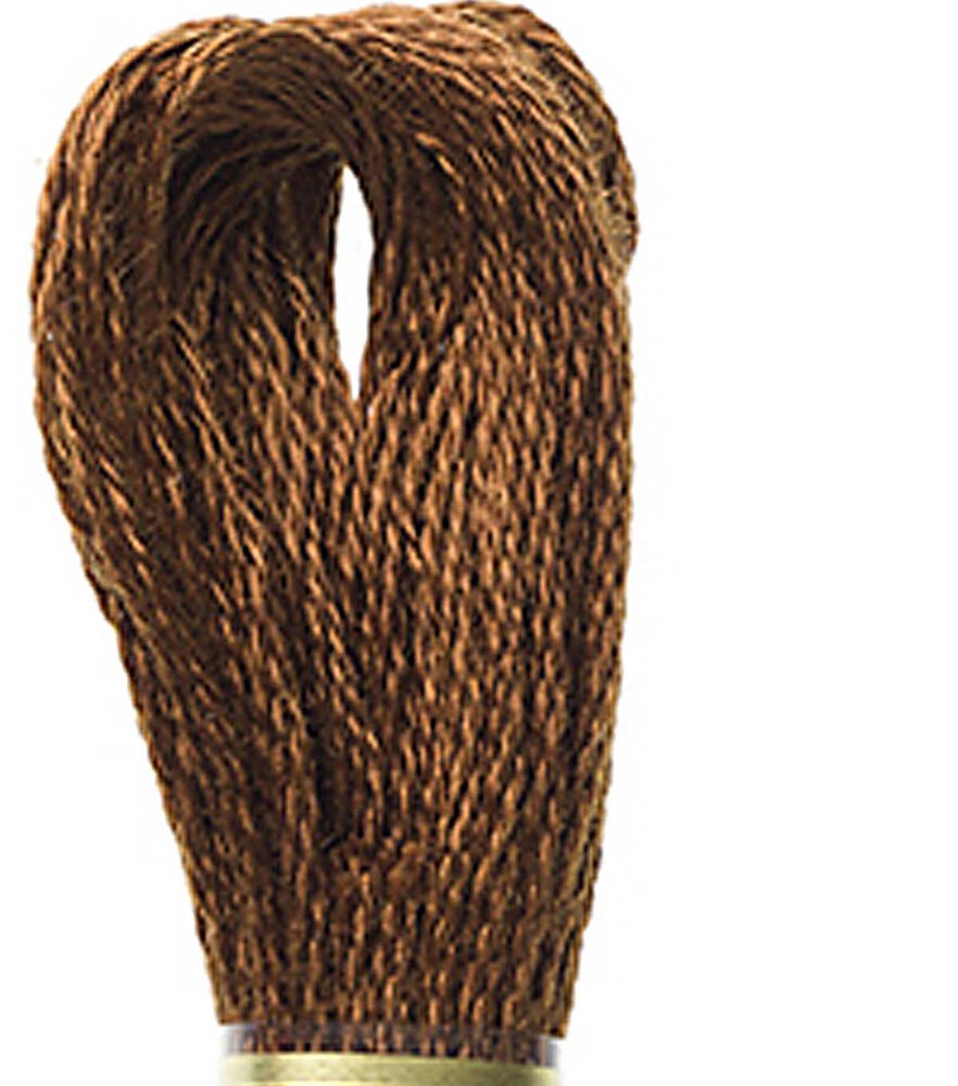 DMC 8.7yd Reds 6 Strand Cotton Embroidery Floss, 300 Dark Mahogany, swatch, image 40