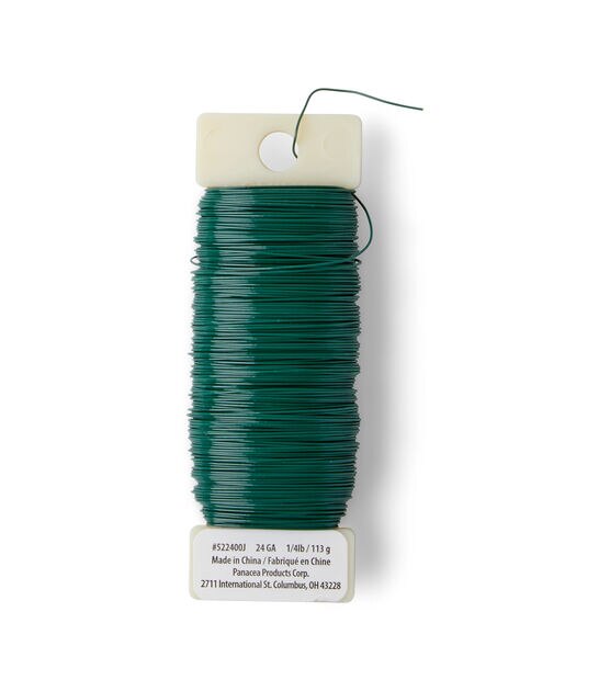 Panacea 24 Gauge Green Paddle Wire