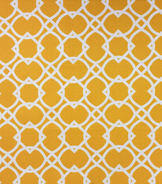 Solarium Ellipse Yellow Outdoor Fabric