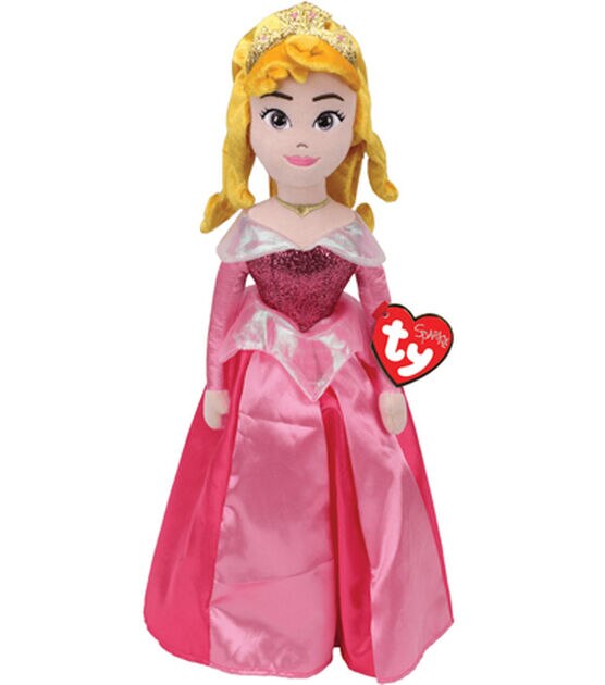 Ty Inc 15" Sparkle Disney Princess Aurora Doll