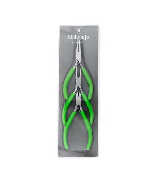 10 Round Precision Pliers 3pk by hildie & jo