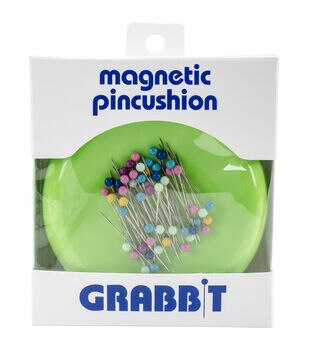 WoolCool Magnetic Pincushion for Sewing – Magnetic Pin Cushion Holder for  Sewers & Hairstylist with Seam Diagonal Seam Tapes