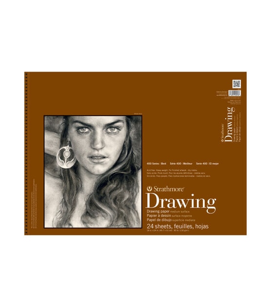 Drawing Paper Pad - 400 Series - Medium Surface - 18 x 24 - Sam Flax  Atlanta