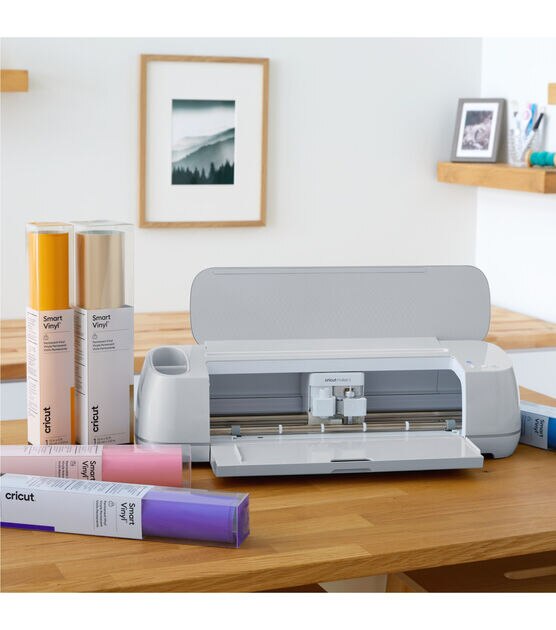  Cricut Explore 3 Starter Bundle - with 3 Rolls of Cricut Smart  Vinyl in Red, Yellow, and Gold