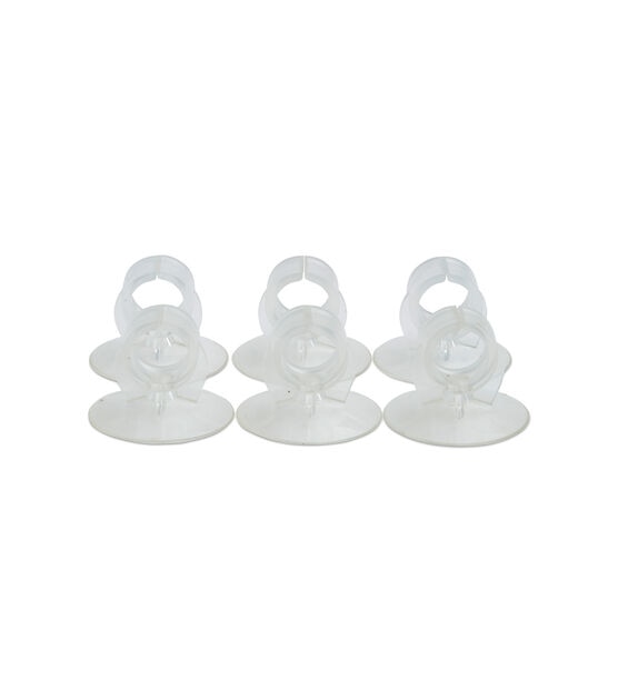 Hudson 43 6pk Flameless Taper Candle Suction Cups - Candle Holders - Home & Decor