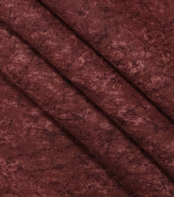 108" Wide Cotton Burgundy Distressed Fabric, , hi-res, image 3