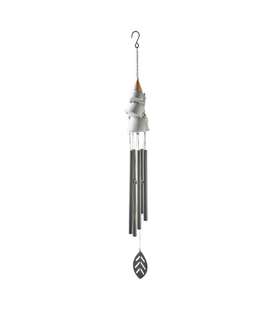 37" Spring Black Iron Gnome Family Windchime by Place & Time, , hi-res, image 2