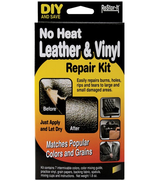 Liquid Leather HEAT CURE Leather & Vinyl Repair Kit (30-033)