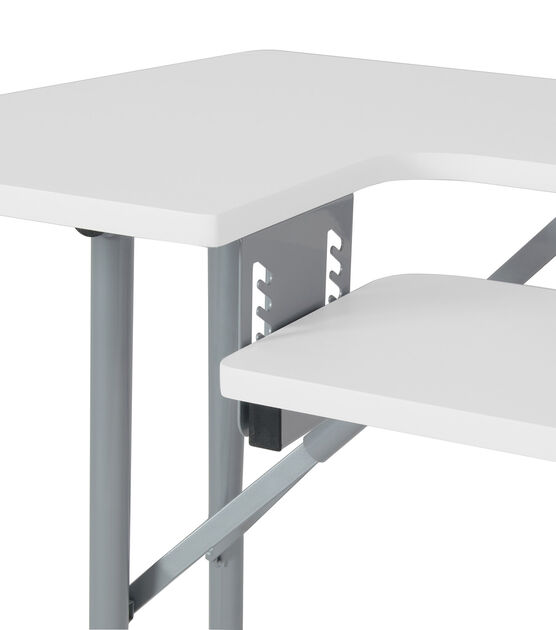 Studio Designs Folding Multi Purpose Sewing Table, White