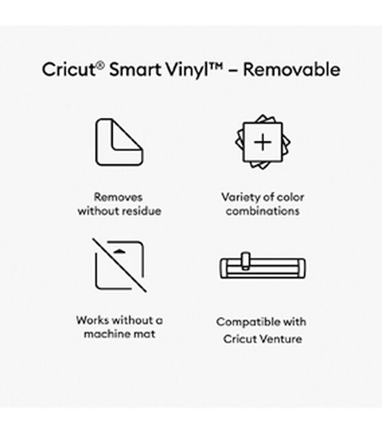 Cricut 25" x 5' Removable Smart Vinyl Roll, , hi-res, image 4