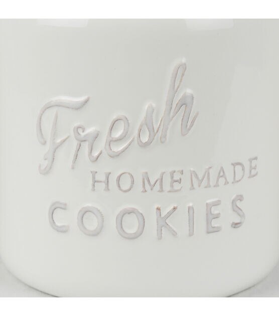 Design Imports Ceramic Cookie Jar Aqua