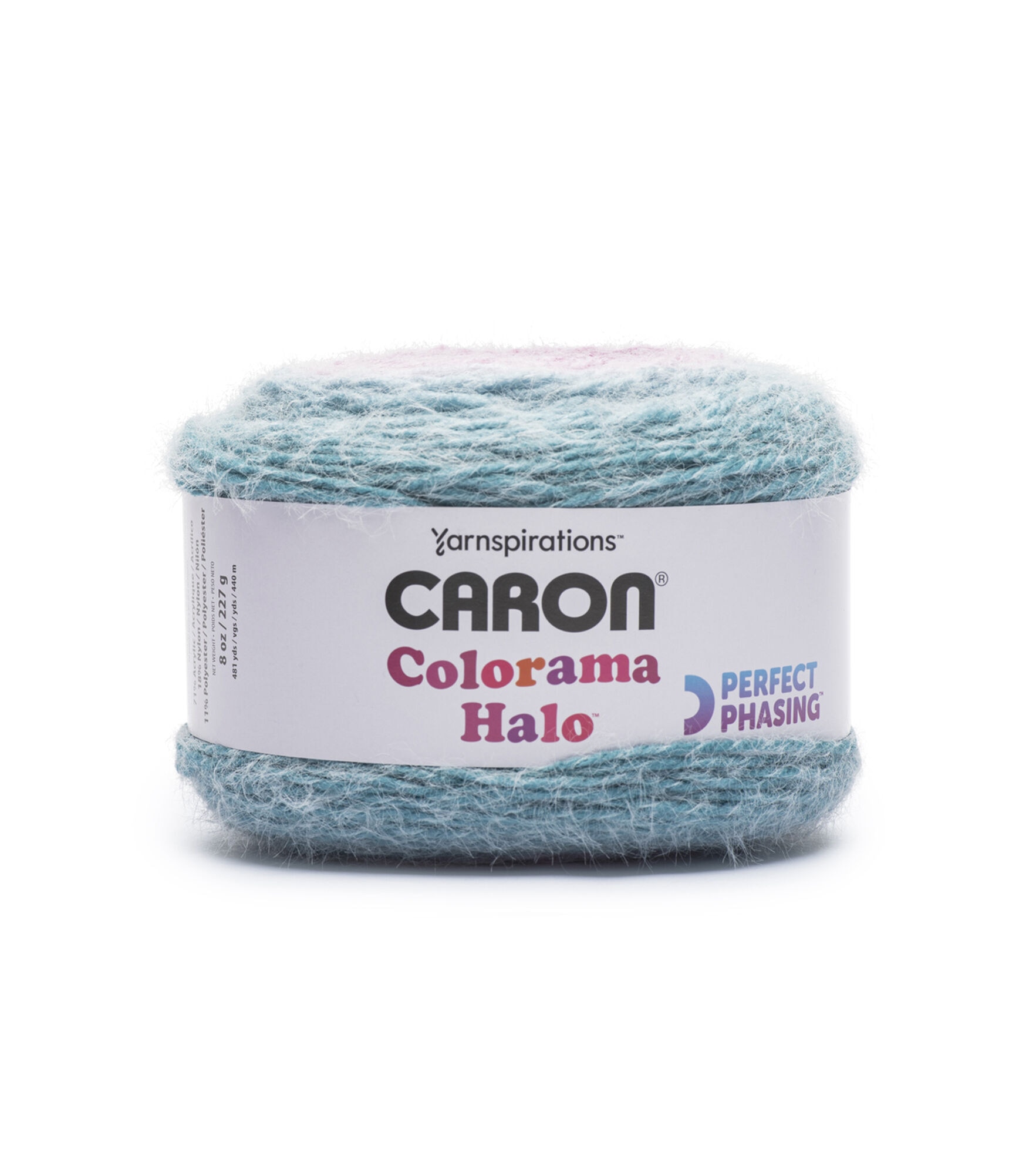 Caron Colorama Halo 481yds Bulky Acrylic Blend Clearance Yarn, Blue Raspberry, hi-res