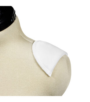 Shoulder Pads Pair of High Quality Fashion Shoulder Pads 1.5 or 3/4 1/2  Nude Black or White White Foam Shoulder Pads Black Shoulder Pads 