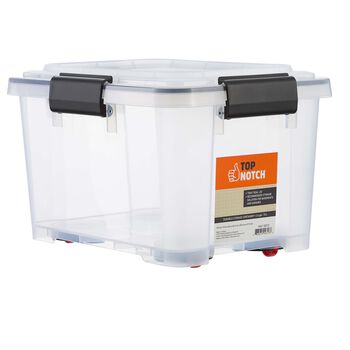 Durable Plastic Storage Box 35L