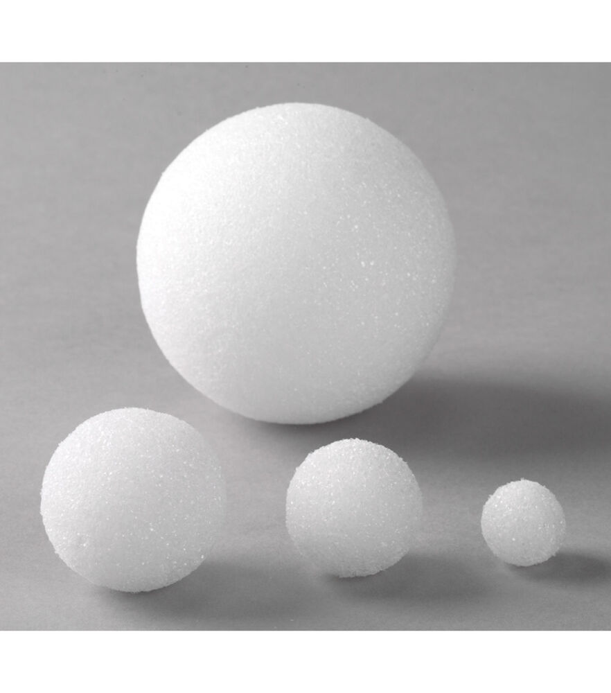 Joann Fabrics Smooth Foam 4 Ball White
