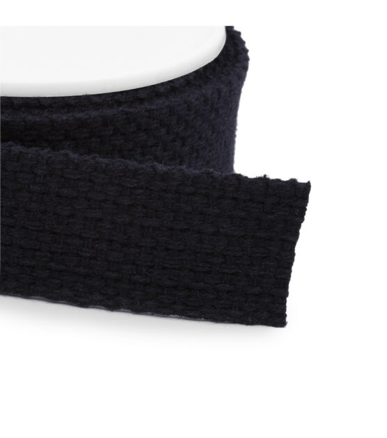 Dritz 1" Cotton Belting & Strapping, Black, , hi-res, image 2
