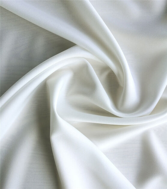 White Silk Chiffon - Fabrics & Fabrics