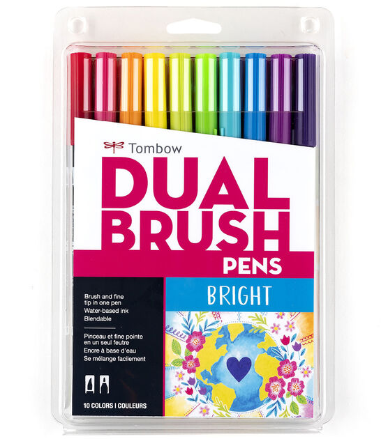 Tombow Vintage Colours ABT Dual Brush Pens Bundle Pack of 12