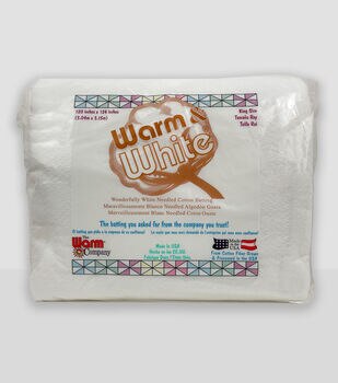 Warm Company Warm & Natural Cotton Batting-queen Size 90x108 : Target