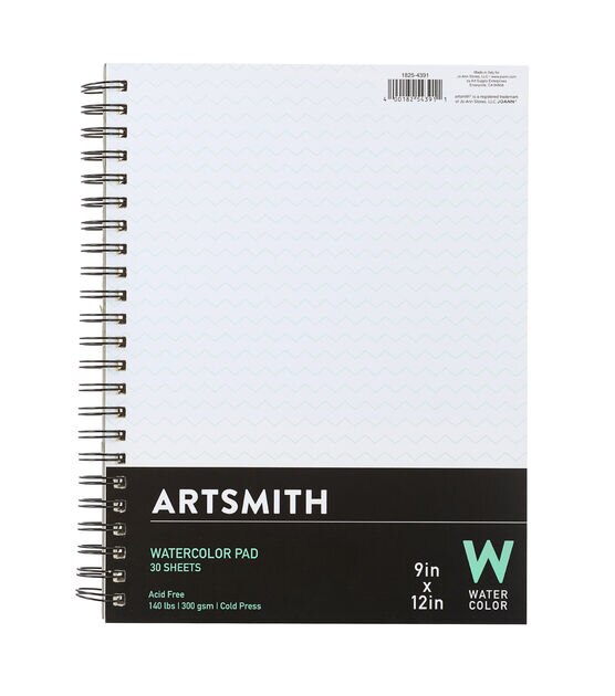 Buy WINSOR & NEWTON Watercolour Spiral Pad 9 x 12