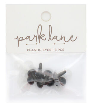 20mm Black Plastic Eyes 2ct by Park Lane