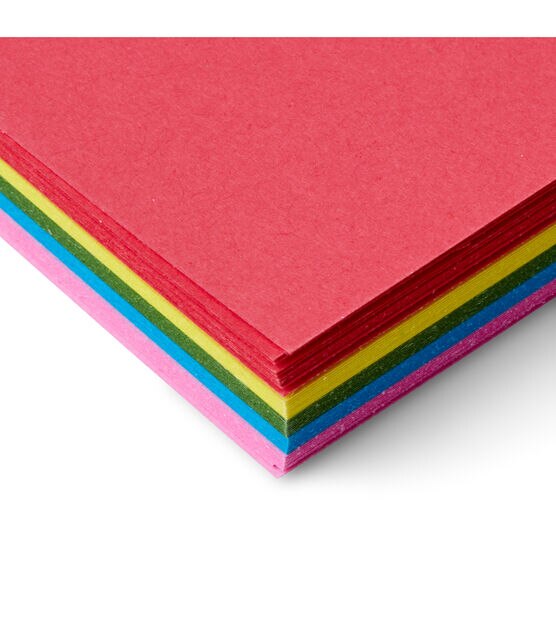 50 Sheet 6" x 8" Modern Rainbow Cardstock Paper Pack by Park Lane, , hi-res, image 2