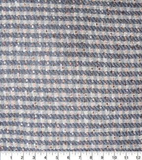 Metallic 2025 tweed fabric