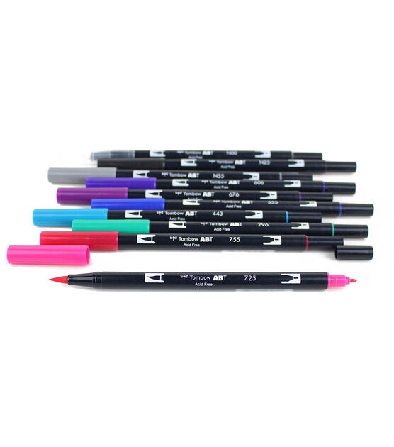 Tombow Dual Brush Pen Set 10-Pack - Retro