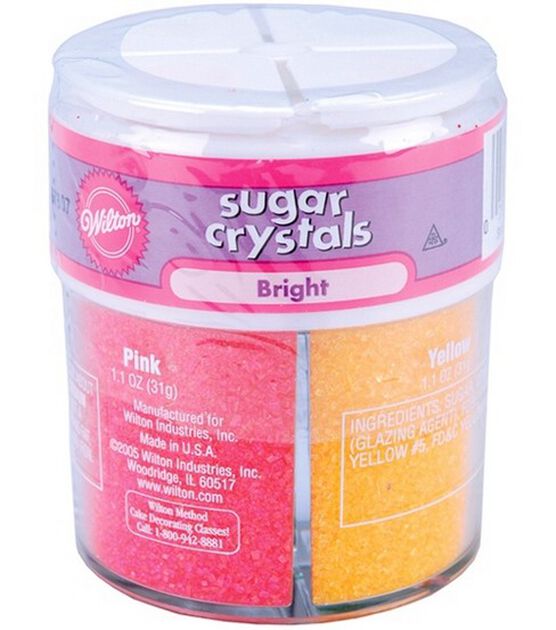 Zwijgend huurder Aan het water Wilton Sugar Crystals 4 Colors/Pkg - Bright
